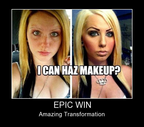 Sửng sốt trước sự biến đổi kh&ocirc;ng tưởng giữa trước v&agrave; sau make up 18