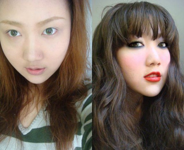 Sửng sốt trước sự biến đổi không tưởng giữa trước và sau make up 19