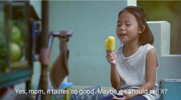 Câu chuyện cảm động về cô bé hiếu thảo trong clip quảng cáo của Thái Lan 3
