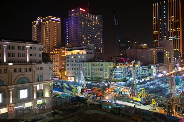 Chùm ảnh ấn tượng về khung cảnh bên trong "đại công trường" metro tại Sài Gòn 4