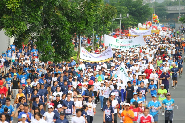 Hàng nghìn người tham gia hoạt động chạy bộ Terry Fox tại TP.HCM 6