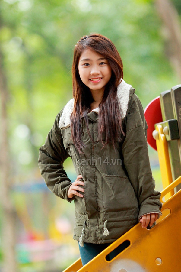 Gặp c&ocirc; n&agrave;ng cực dễ thương v&agrave; h&aacute;t hay của Miss teen 2012 7