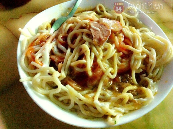  Khám phá món mỳ spaghetti ăn liền Nghĩa Tân 1