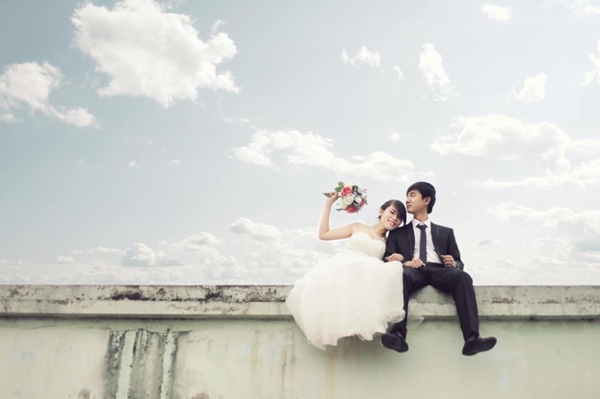 Độc đáo lễ ăn hỏi bằng xe điện tại Hà Nội 13