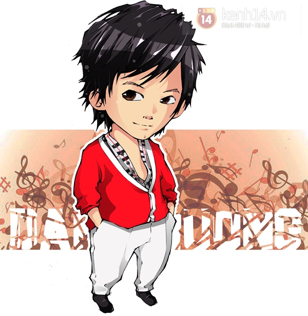 Bộ ảnh Chibi sao Việt v&agrave; hot teen cực dễ thương g&acirc;y sốt 13