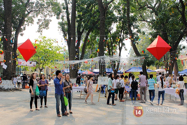 Teen Hà thành thích thú với hội chợ Handmade lớn nhất năm 15
