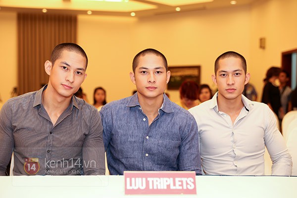 "Trai đẹp bị trục xuất" đẹp long lanh trong buổi họp b&aacute;o 18