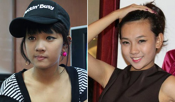 Soi khuôn mặt các hot girl Việt sau phẫu thuật thẩm mỹ 8