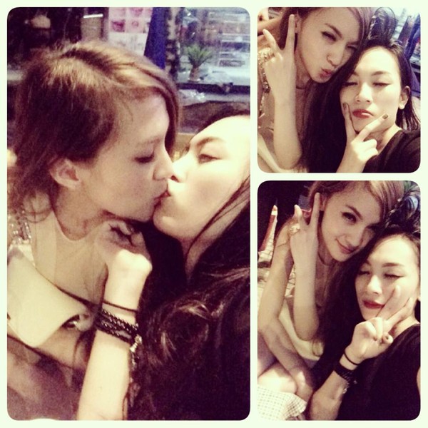 FB hot teen tuần qua: Quỳnh Anh Shyn cưỡi mô tô khủng, Kelly hôn đồng tính 2