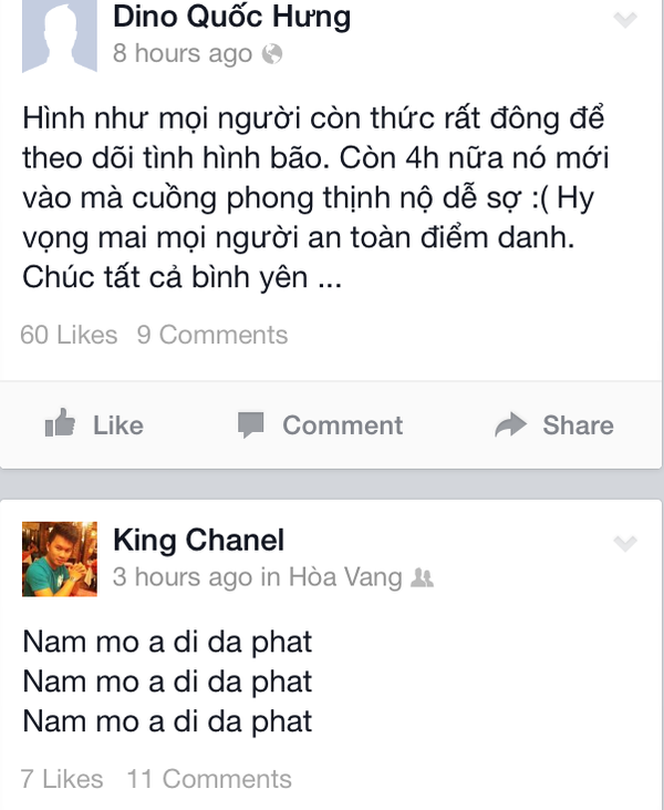 Sức tàn phá của bão Nari trở thành tâm điểm của cư dân mạng hôm nay 5