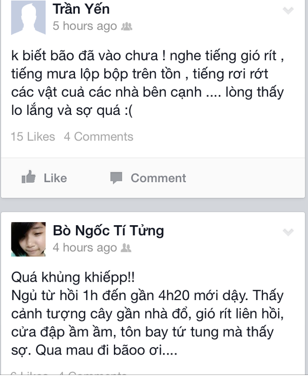 Sức tàn phá của bão Nari trở thành tâm điểm của cư dân mạng hôm nay 6