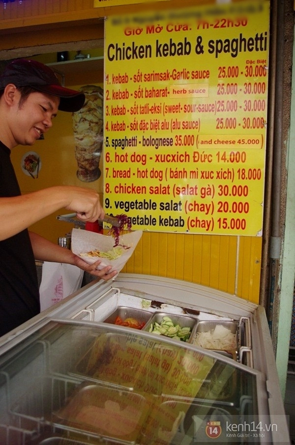 Đi ăn bánh mì kebab đúng vị, ngon nhất Sài Gòn 9