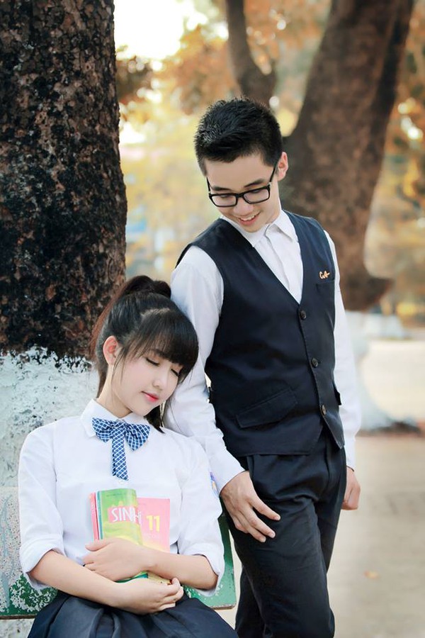 Những cặp đôi trai xinh gái đẹp của trường THPT Chu Văn An 4