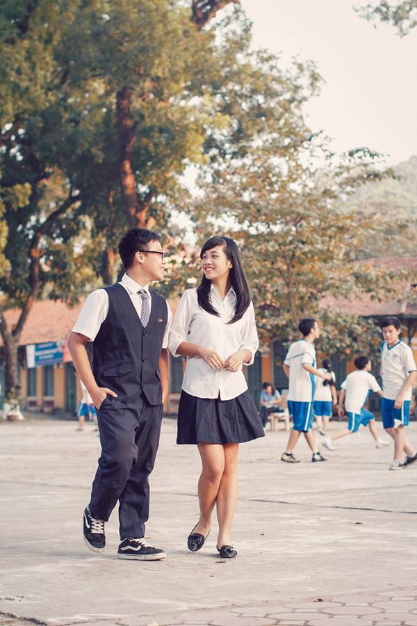 Những cặp đôi trai xinh gái đẹp của trường THPT Chu Văn An 6