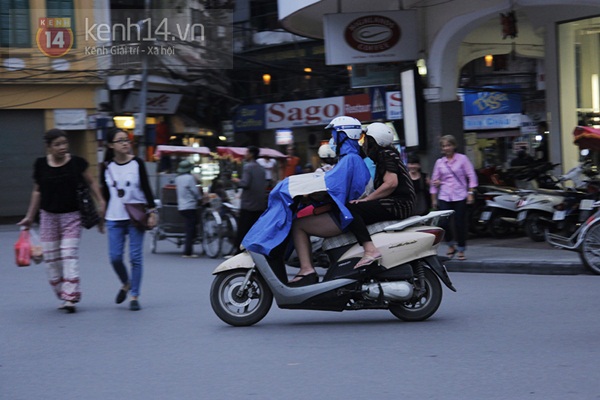 4h sáng nay, Hà Nội nằm trong vùng hoạt động mạnh nhất của bão Haiyan 24