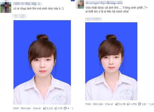 Những tấm ảnh thẻ của nữ sinh Việt gây sốt cộng đồng mạng 3