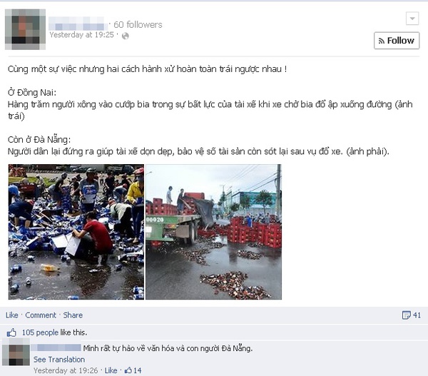Hai cảnh tượng đối lập tại Đồng Nai và Đà Nẵng trước tai nạn đổ bia 3