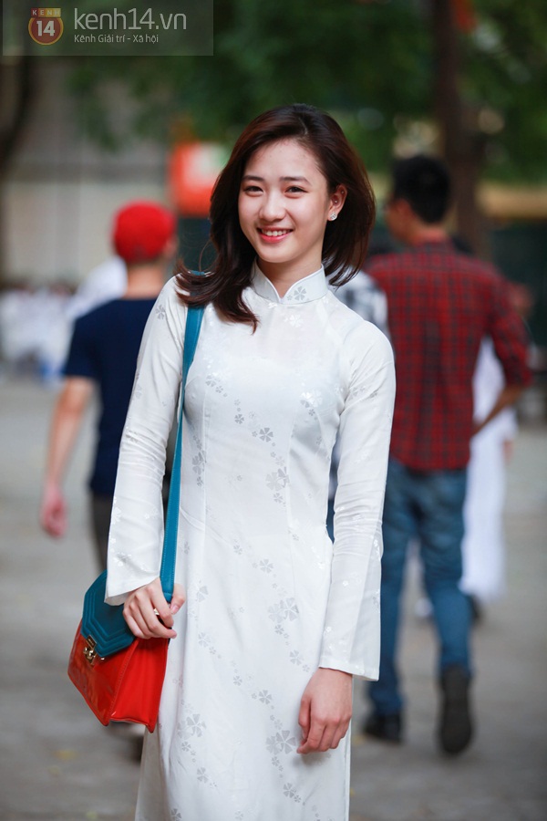 Chùm ảnh: Nữ sinh Hà Nội xinh xắn ngày bế giảng 1