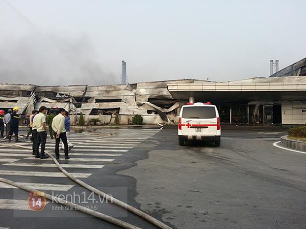 Cháy lớn tại Khu công nghiệp Yên Phong - Bắc Ninh 6