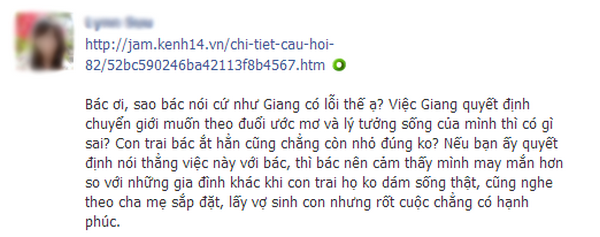 "T&ocirc;i rất sợ con t&ocirc;i sẽ chuyển giới như Hương Giang..." 4