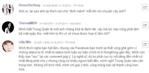 Kh&aacute;n giả &ldquo;chất vấn&rdquo; về loạt ảnh nhạy cảm của Trung Qu&acirc;n tr&ecirc;n Instagram 6