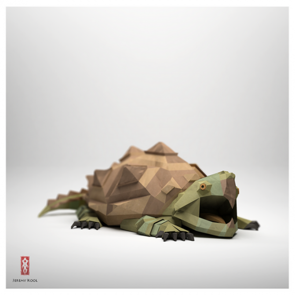 S&aacute;ng tạo "mượn" cảm hứng từ gấp giấy origami 12