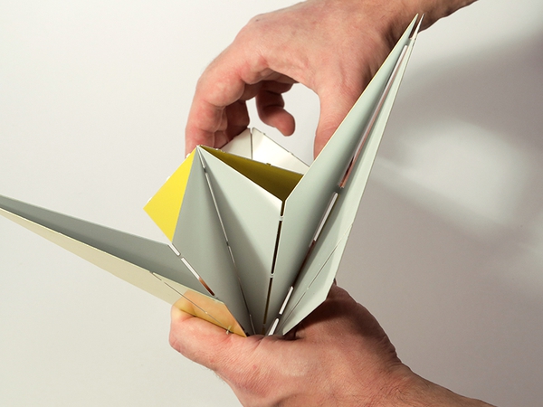 Sáng tạo "mượn" cảm hứng từ gấp giấy origami 9
