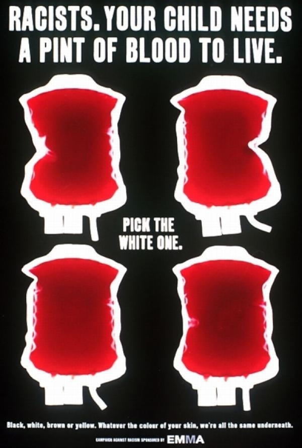 Những poster chống phân biệt chủng tộc gây ám ảnh 4