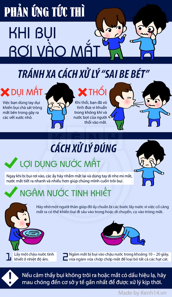 Xử lý "nhanh-gọn-chuẩn" khi bụi bay vào mắt 1