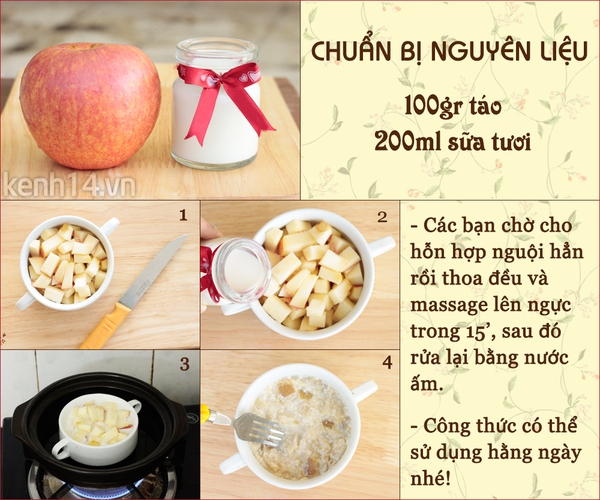 Kem massage hand-made cho núi đôi săn chắc 1