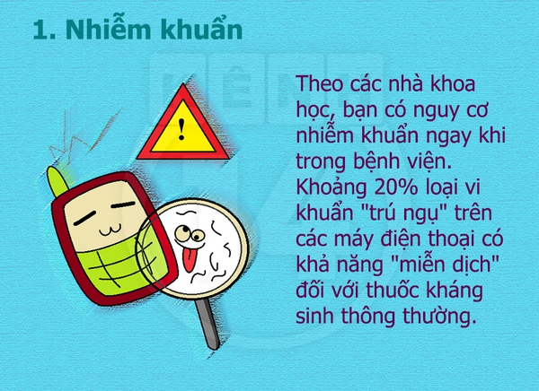 T&aacute;c hại kh&ocirc;ng thể bỏ qua khi d&ugrave;ng di động 1