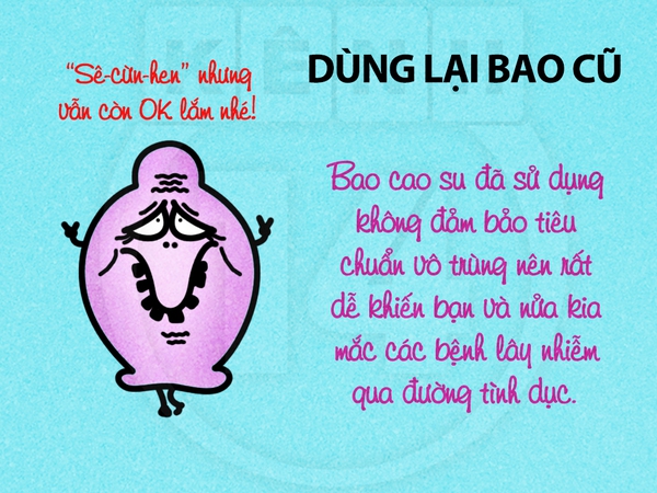 Thói xấu khi dùng bao cao su khiến XY "mắc họa" 2