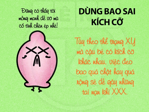 Thói xấu khi dùng bao cao su khiến XY "mắc họa" 4