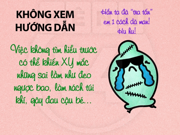 Thói xấu khi dùng bao cao su khiến XY "mắc họa" 6