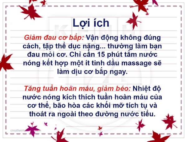 Tắm nước nóng cũng ảnh hưởng "đủ loại" đến sức khỏe 2