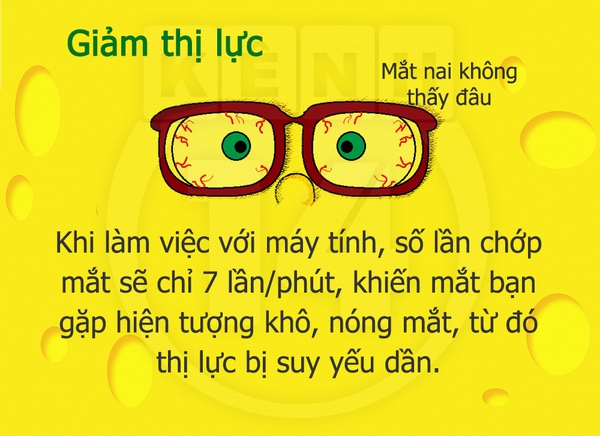 Soi v&agrave;o đủ loại t&aacute;c hại đến từ chiếc m&aacute;y t&iacute;nh 4