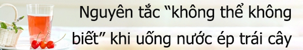 Các loại sinh tố “uống vào là nổi mụn” 4