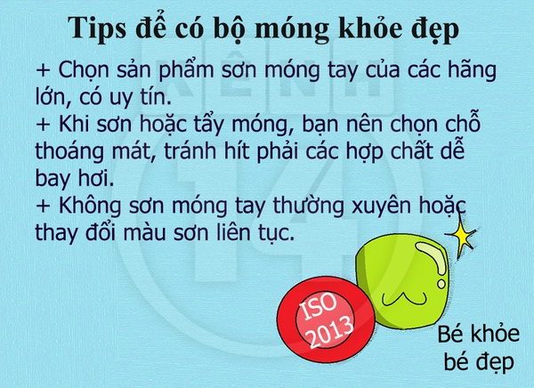 Những mối nguy "đáng gờm" khi sơn móng tay 6