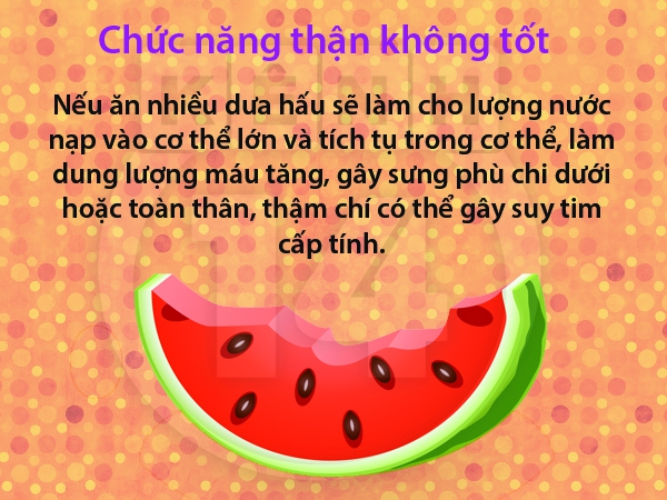 Những chú ý cần biết khi ăn dưa hấu 3