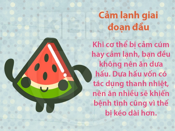 Những chú ý cần biết khi ăn dưa hấu 5