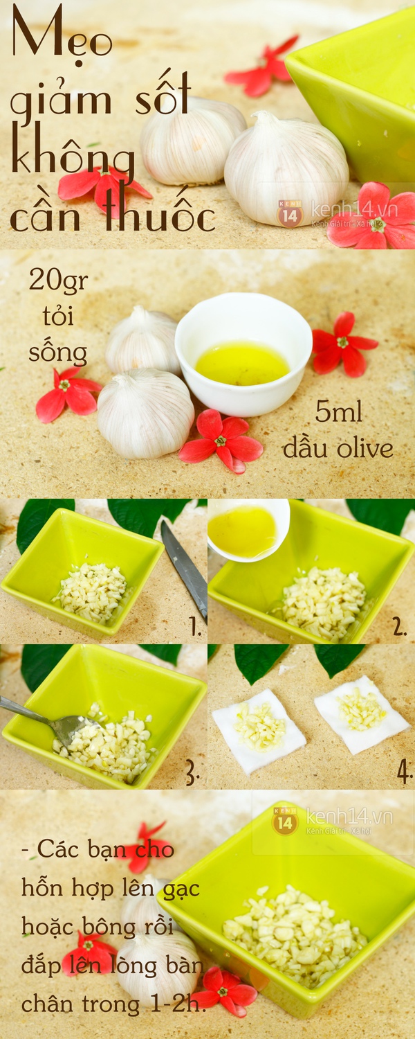 Mẹo trị cảm sốt si&ecirc;u tốc kh&ocirc;ng cần uống thuốc 1