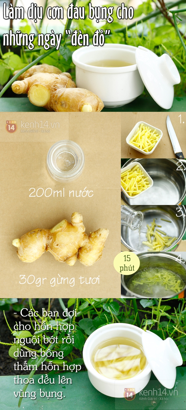 Giải quyết cơn đau kỳ kinh nguyệt chỉ trong "v&agrave;i ph&uacute;t" 1