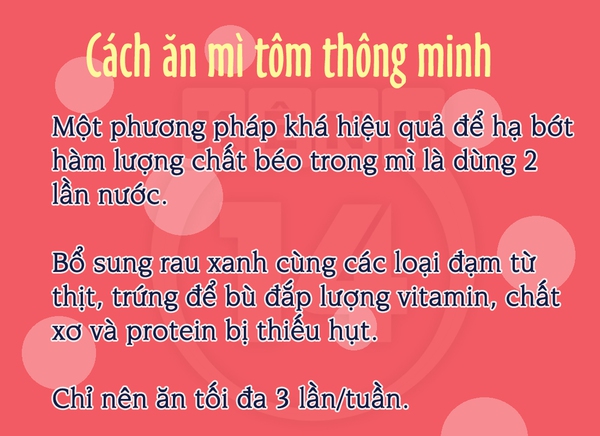 Mì ăn liền và những cảnh báo nên biết với sức khỏe 7