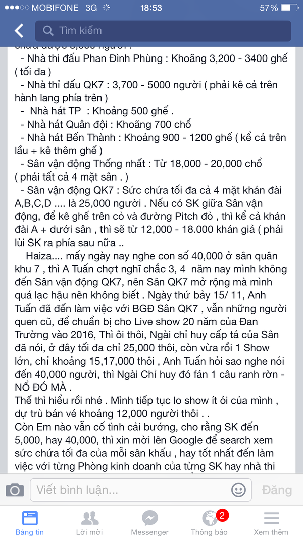 Ông bầu của Đan Trường "đá xéo" liveshow Mỹ Tâm 2