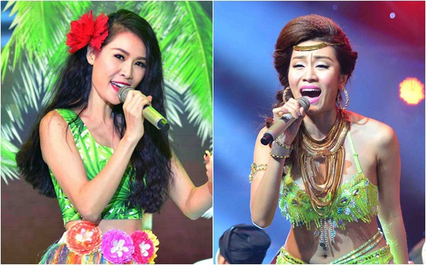 Minh Thư - Quế V&acirc;n đu d&acirc;y, m&uacute;a kiếm trong hit Mỹ T&acirc;m 1