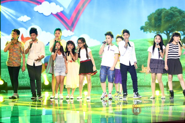 Quang Anh, Thiện Nhân "đốt nóng" Gala The Voice Kids 3