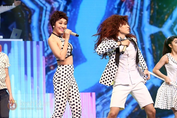 Minh Thư cùng Minh Trung hát hit T-ara và giật 3 No.1 3