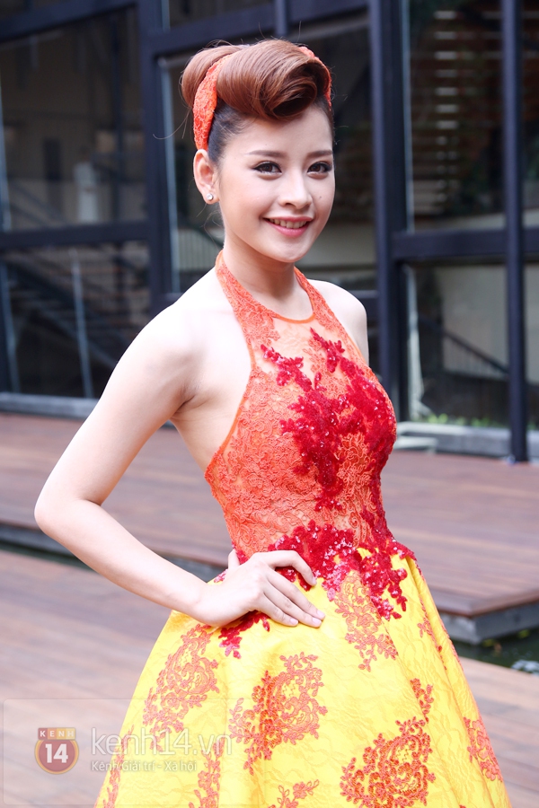 Angela Phương Trinh "giấu nghề" tại họp báo "Bước nhảy hoàn vũ" 16