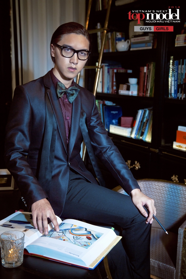 Next Top Model: Quang H&ugrave;ng "chết lặng" khi "bạn g&aacute;i" bị loại 37