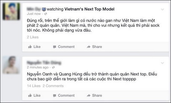 Cư d&acirc;n mạng bức x&uacute;c v&igrave; VNTM c&ocirc;ng bố tận... 2 Qu&aacute;n qu&acirc;n 6